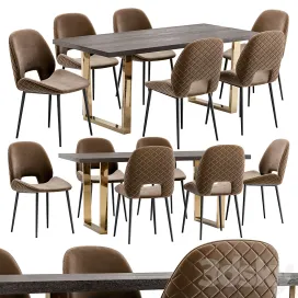Beekman Dining Chair Osaka Table